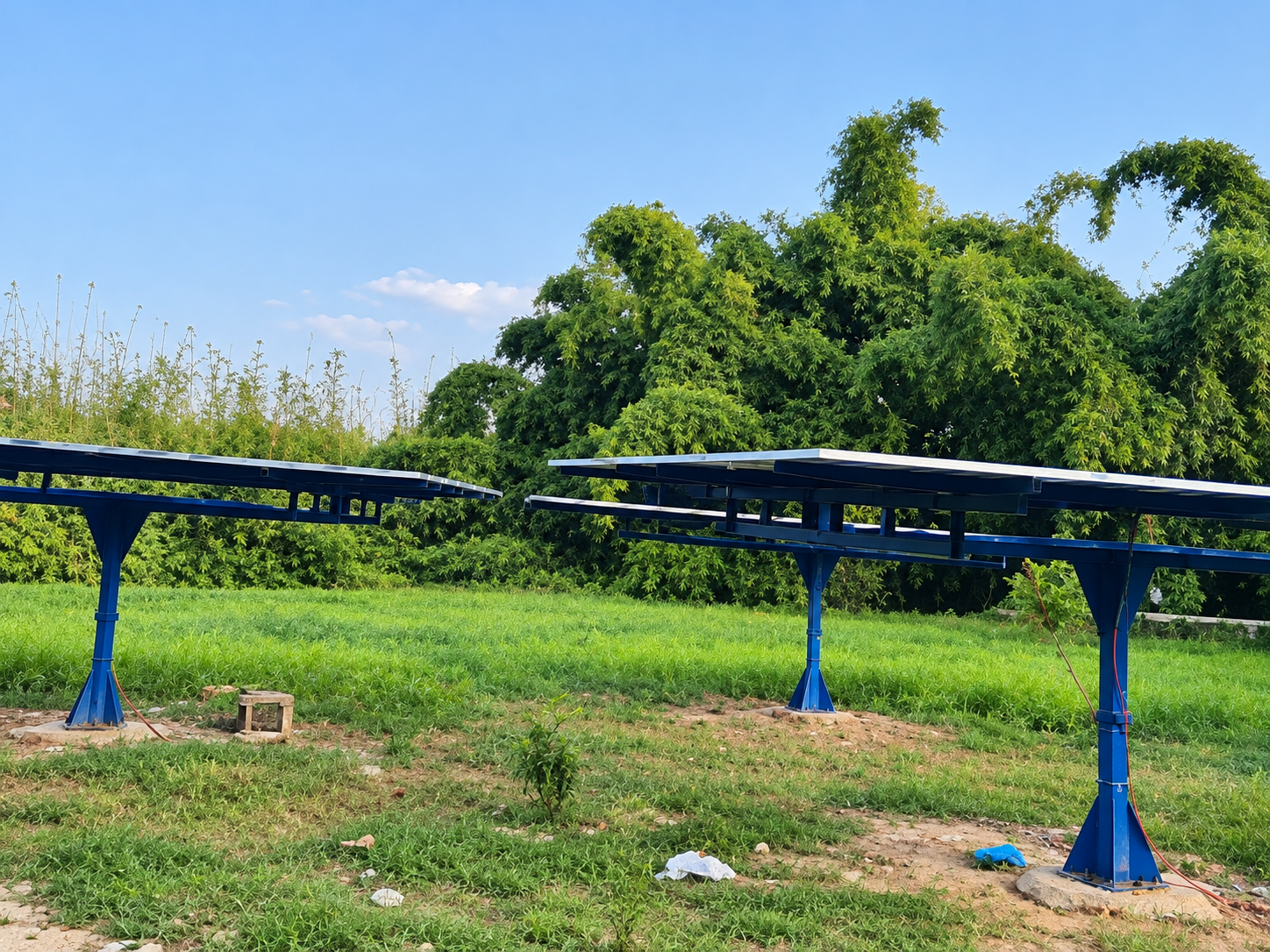 Agricultural solar structure